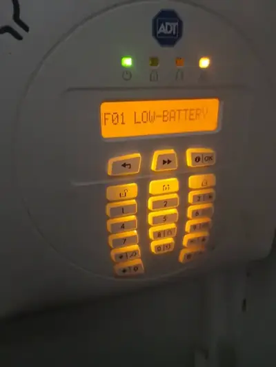 ADT alarm service