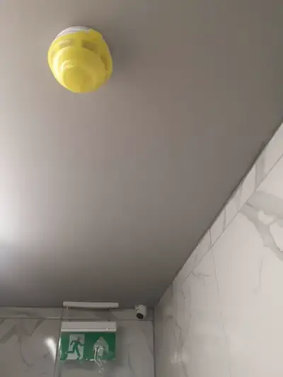 Emergency lights fire alarm flats