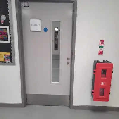 Fire protection and fire stopping at a school in Luton