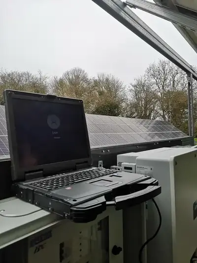 Programming CCTV solar farm