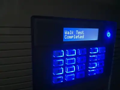 Walk testing Pyronix system